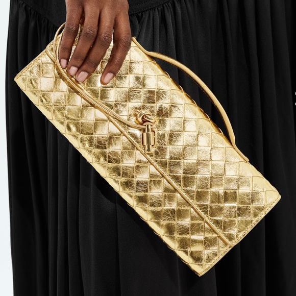 Bottega veneta andiamo clutch Gold - Picture 3 of 6